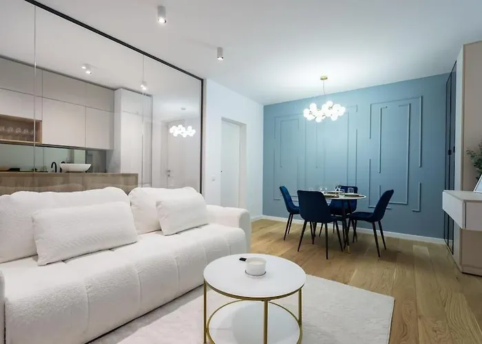 Soft Cloud 1br In Business Area Apartman Bukarest