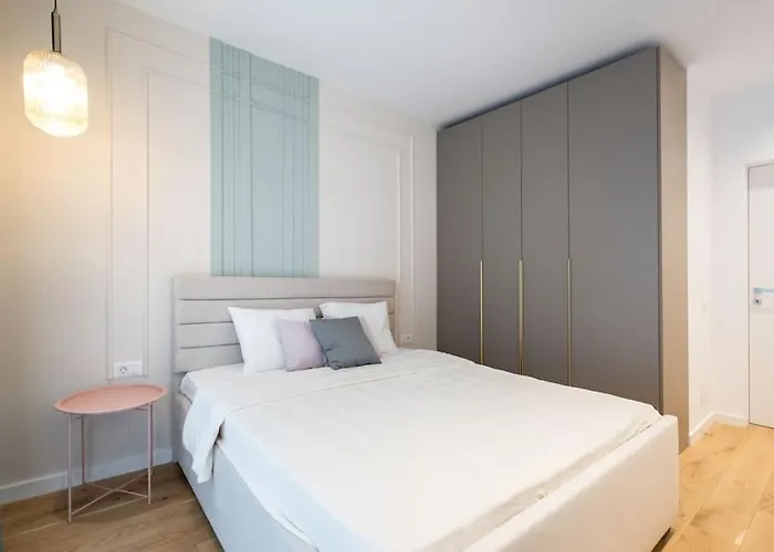 Apartment Soft Cloud 1br In Business Area Bukarest